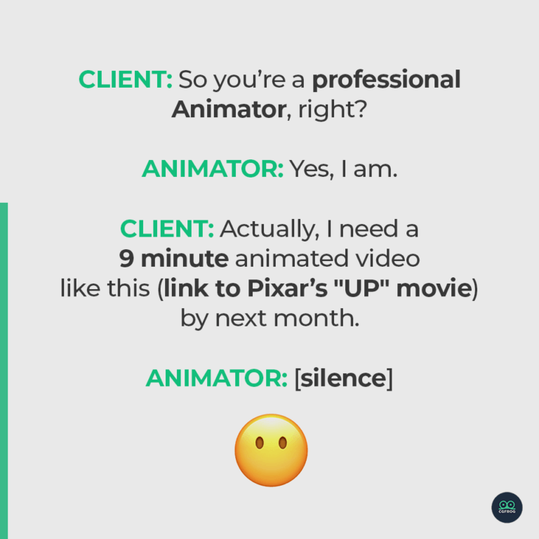A Client's Expectations from an Animator