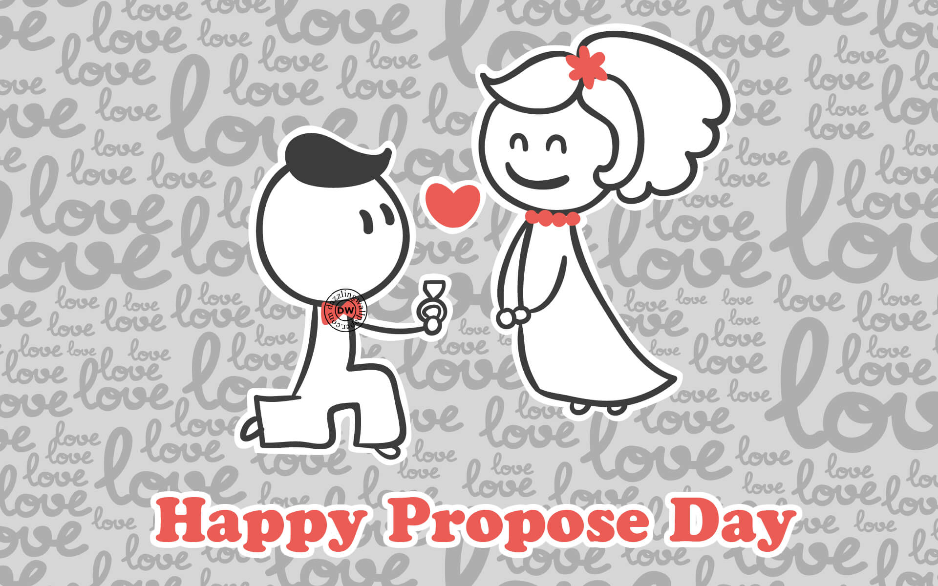 Romantic Couple Clipart Hd PNG, Cartoon Couple Boy Proposing To Girl  Romantic Scene, Cartoon, Lovely, Hand Painted PNG Image For Free Download