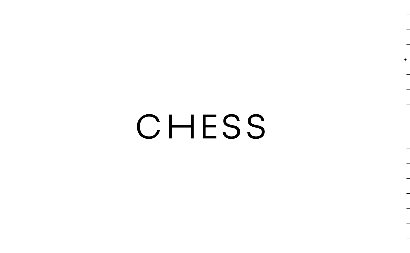 Chess Typographic Animations