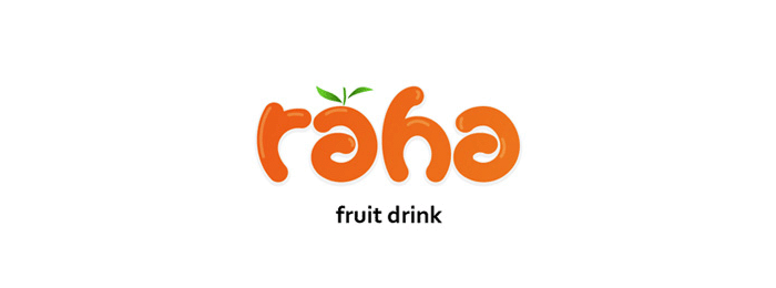 Raha Fruit Logo Design