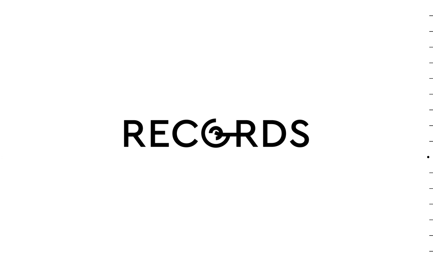 Records Typographic Animations