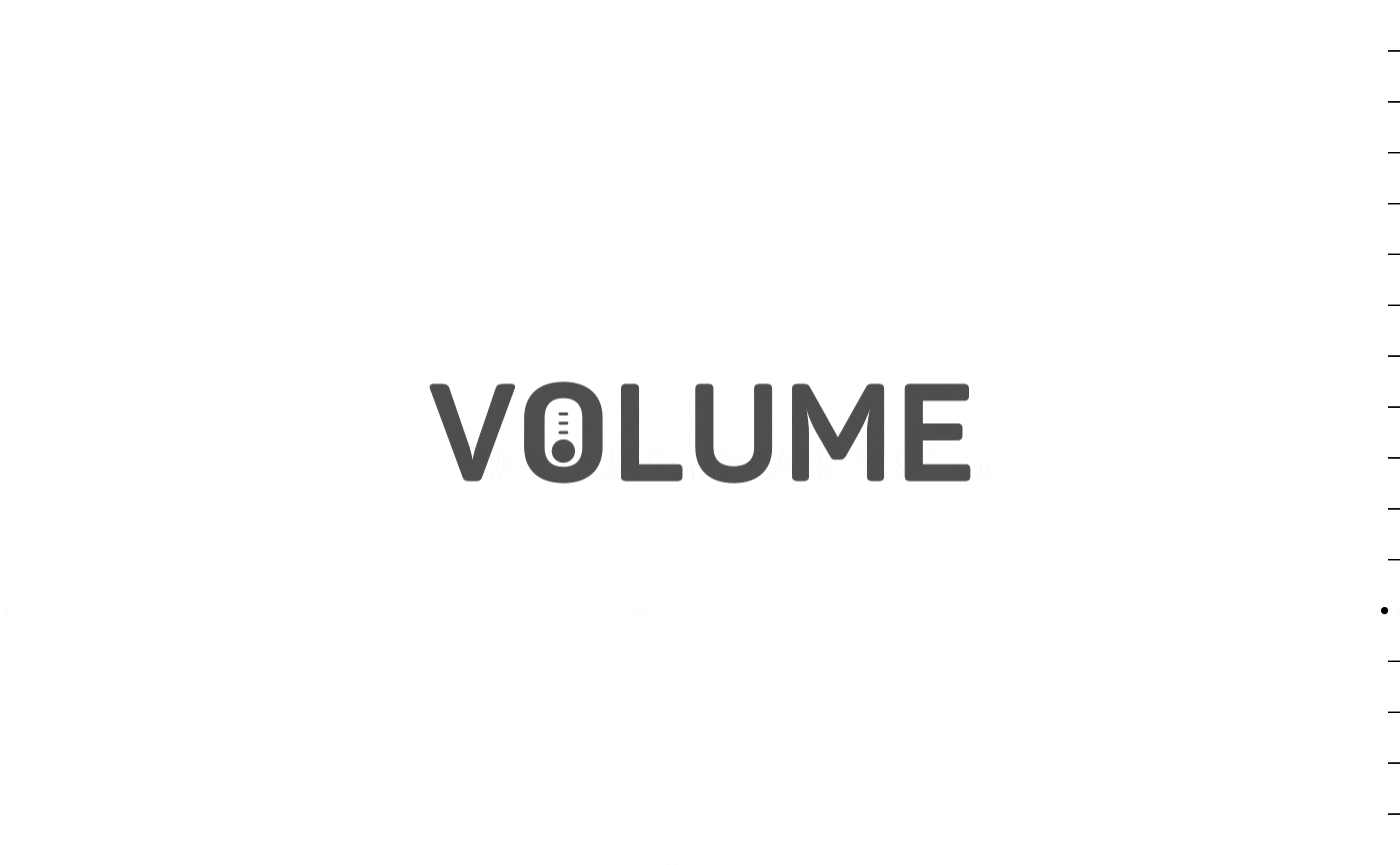 Volume Typographic Animations
