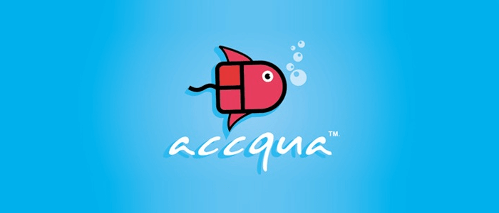 Accqua Fish Logo Design