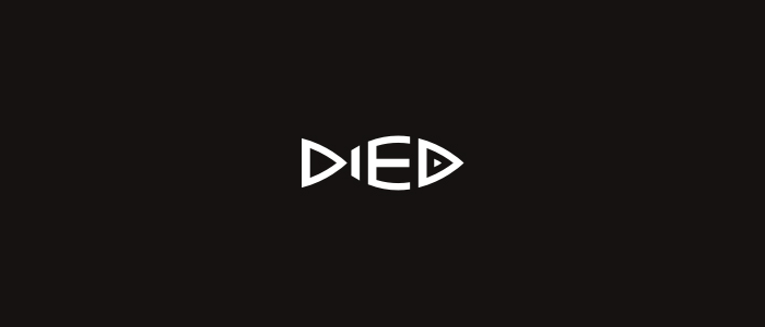 Died Fish Logo Design