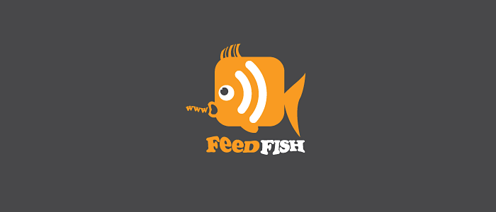 Feed Fish Logo Design