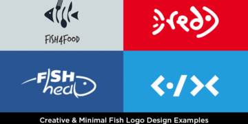 Creative & Minimal Fish Logo Design Examples For Inspiration