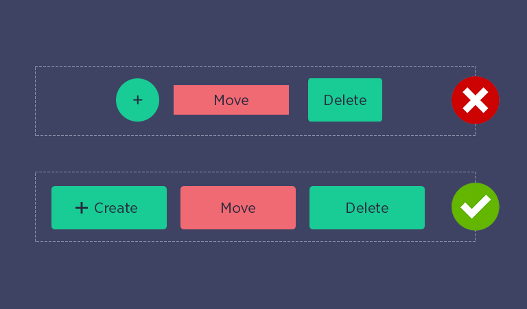 How To Design Better Buttons-Design Consistency