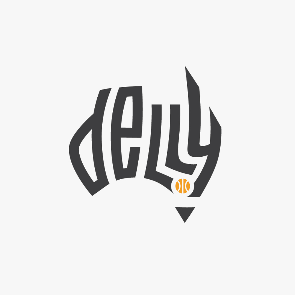 Delly Basketball Sports Logo Design Example