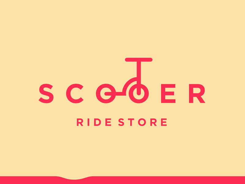 Scooter Sports Logo Design