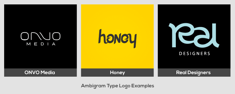 Ambigram Type Logo Examples