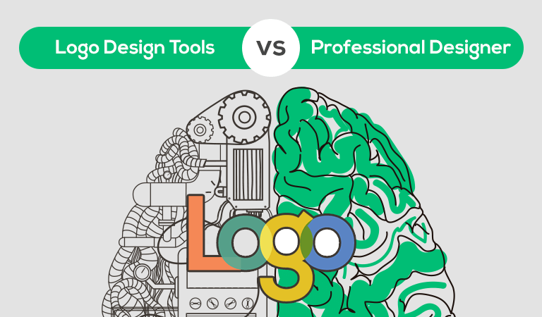 Online or Offline Logo Design Tools vs Professional Designer