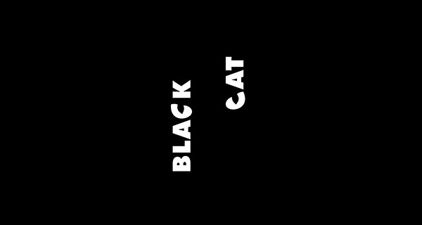 Best New Negative Space Logo Designs Black Cat Designer Vasvari