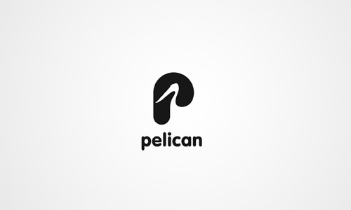 Best New Negative Space Logo Designs Pelican Designer-ru ferret