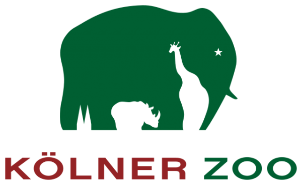 Best New Negative Space Logo Cologne Zoo logo png