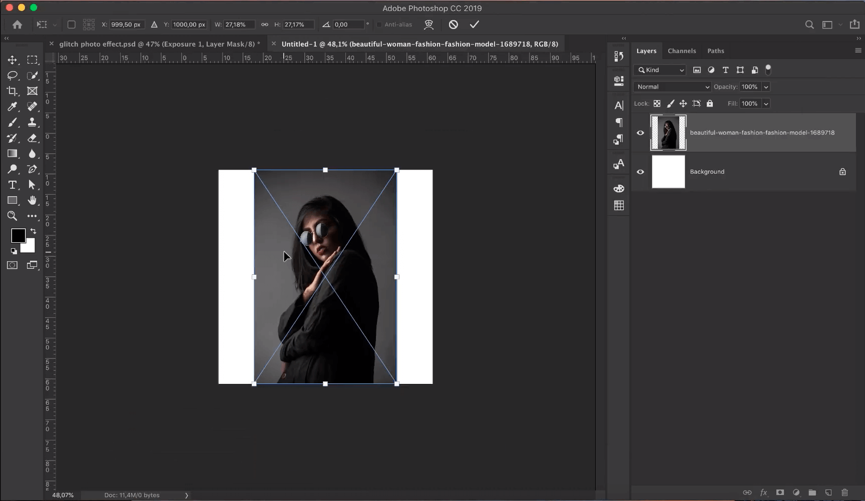 Best Technique to Create Glitch Photo Effect in Photoshop-Image-2