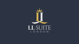 LL suit logo design